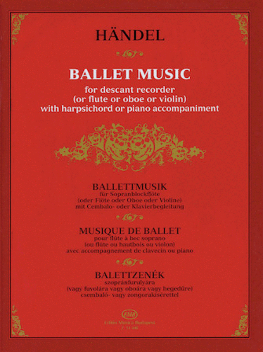 Ballet Music (Piano / Recorder / Harpsichord)