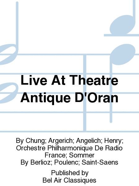 Live At Theatre Antique D'Oran