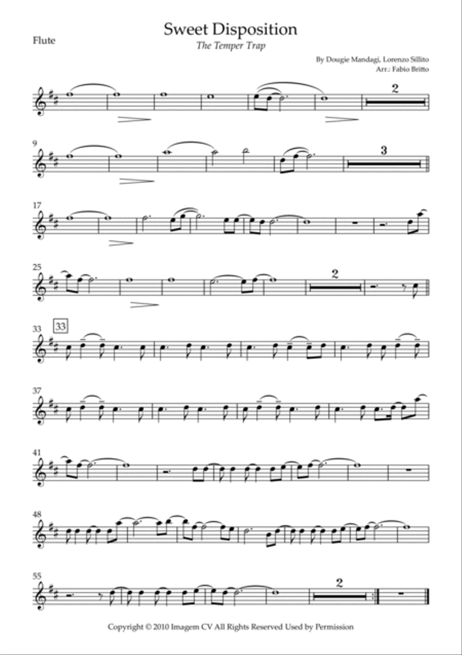 Sweet Disposition Small Ensemble scores gallery preview page 5