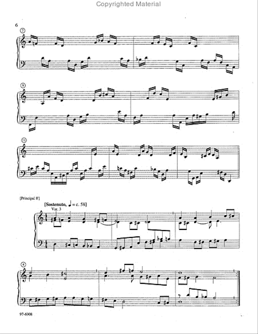 Chorale Preludes and Postludes for Manuals, Vol. 2 Organ scores gallery preview page 4