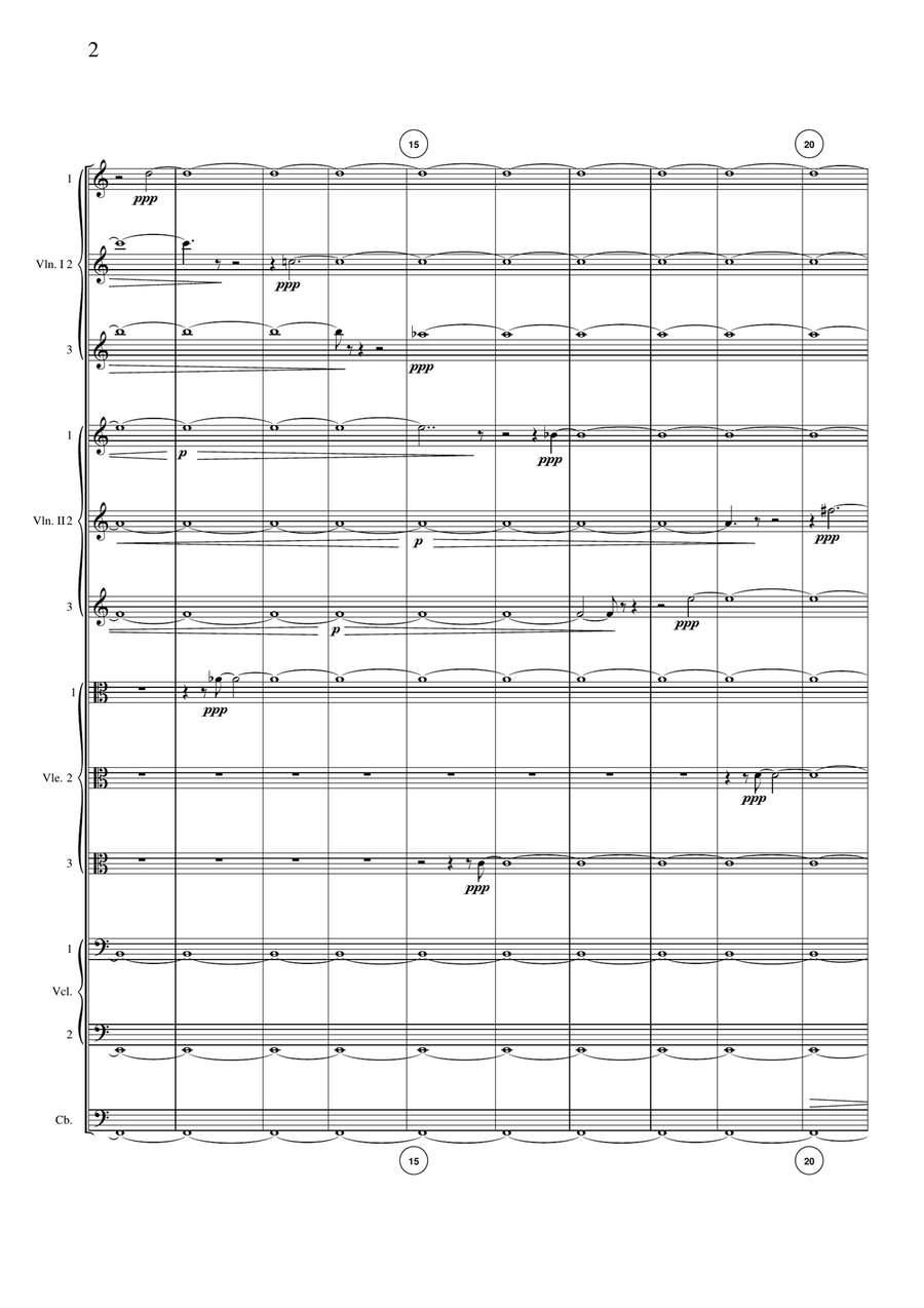 Stefano Maria Torchio: En Arche en o Logos - Full score Chamber Orchestra scores gallery preview page 6