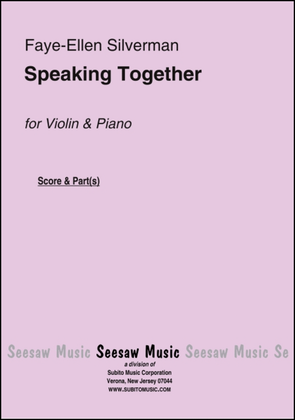Book cover for Speaking Together