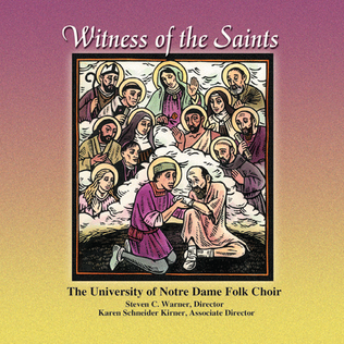 Book cover for Witness of the Saints CD