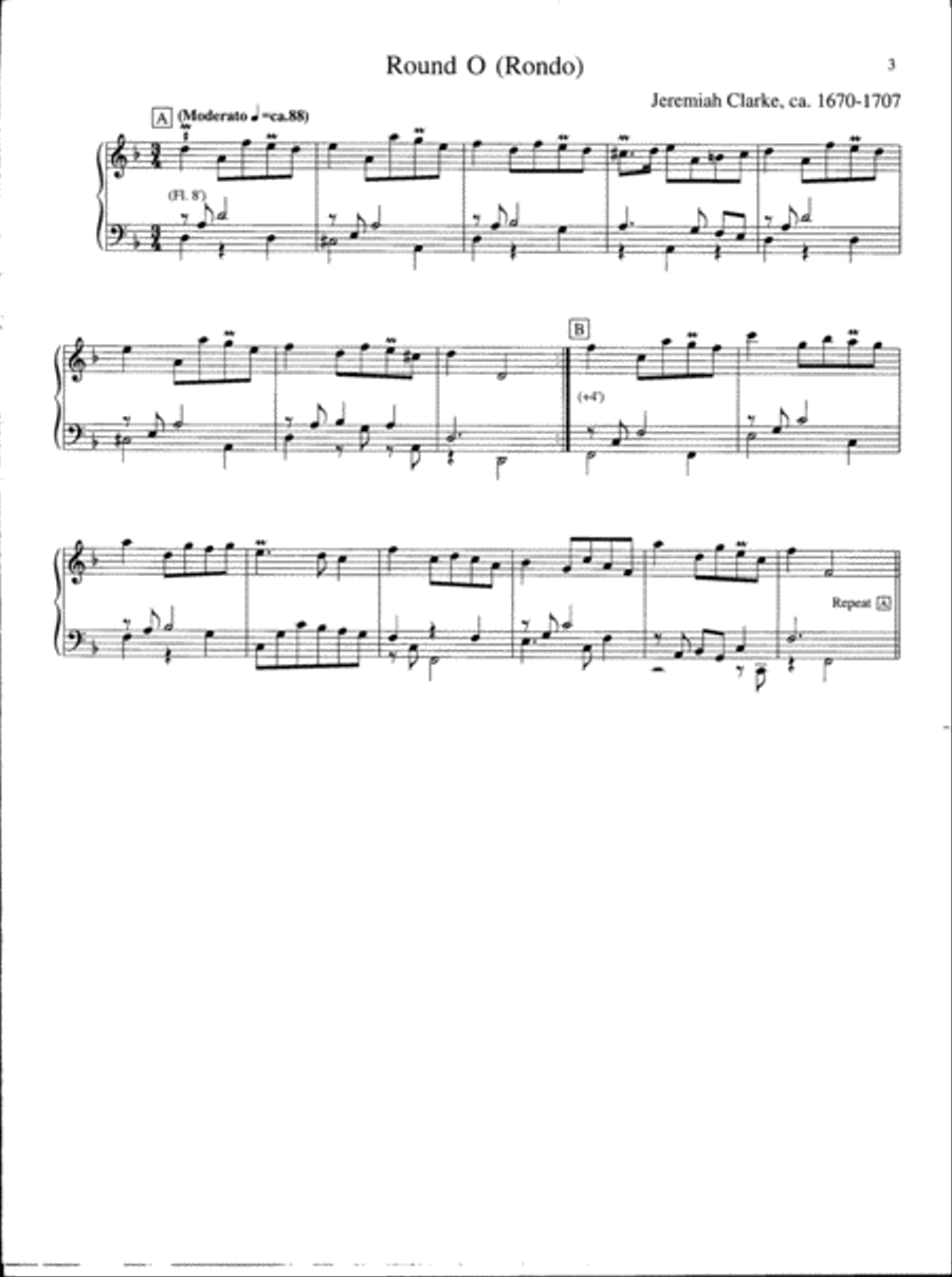Keyboard Classics, Set 2 Harpsichord scores gallery preview page 2