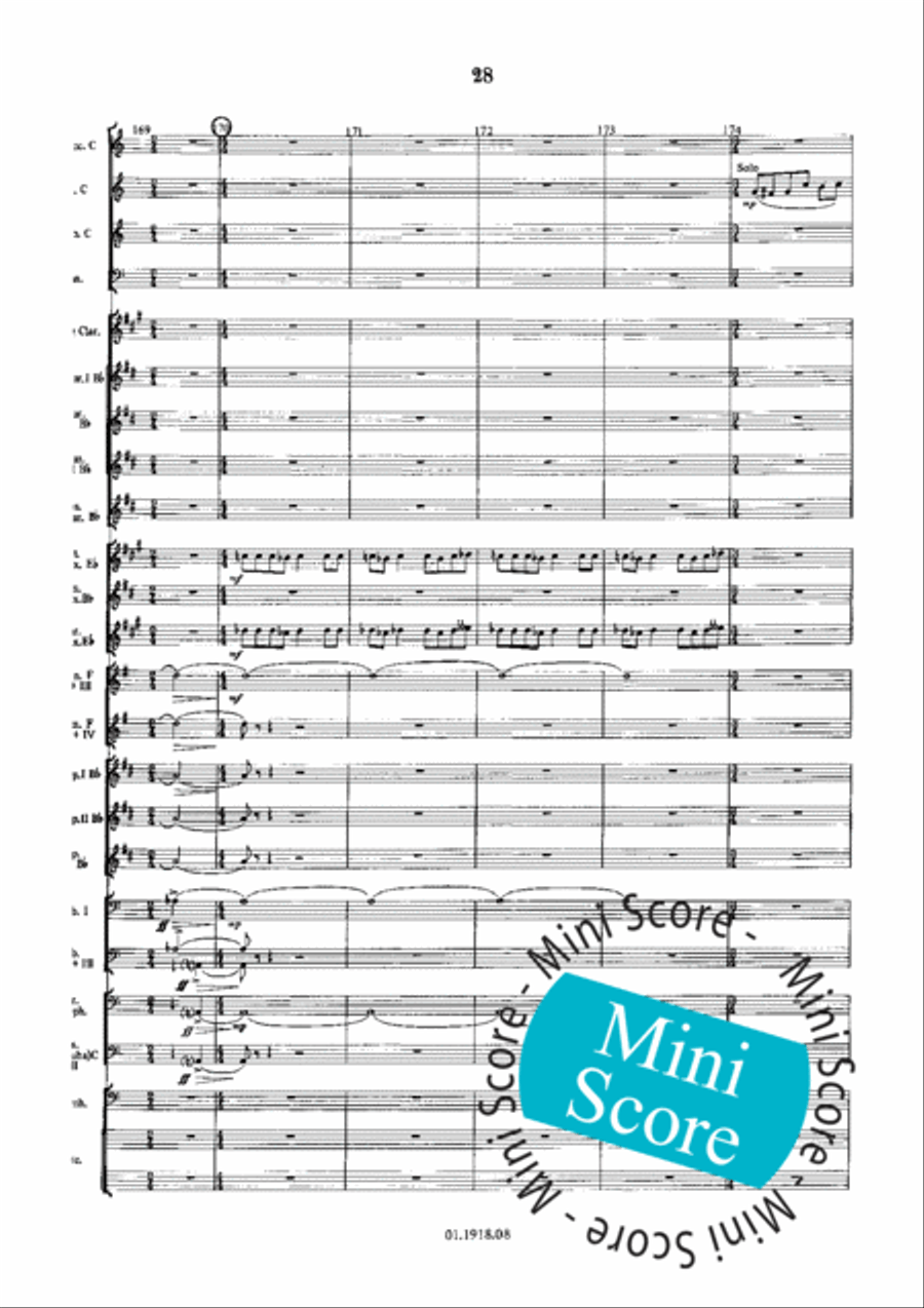 Overture for an Imaginary Play Concert Band scores gallery preview page 32