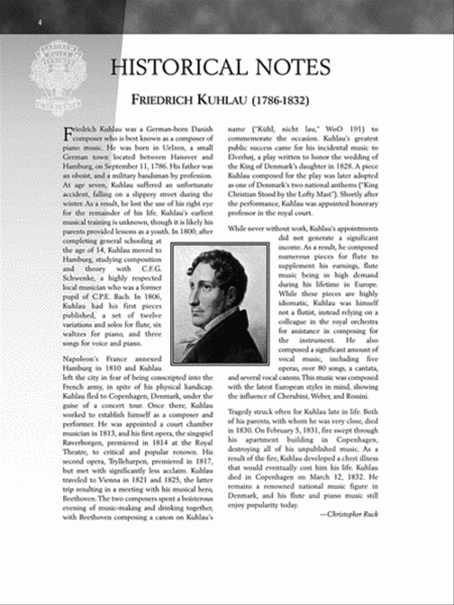 Kuhlau – Selected Sonatinas Piano Solo scores gallery preview page 5