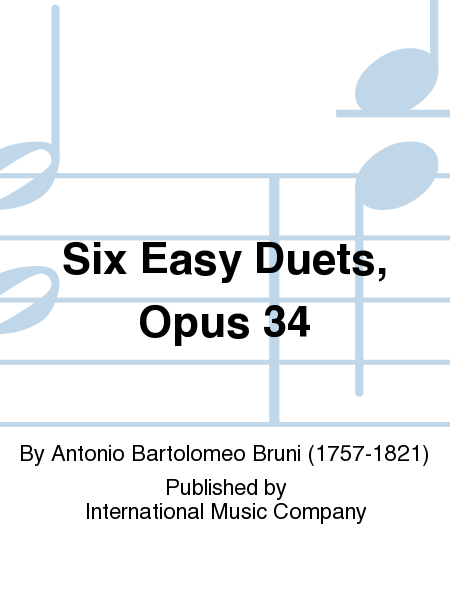 Six Easy Duets, Op. 34 (F. HERMANN)