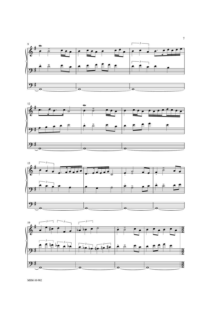 Suite in C Suite in C Organ scores gallery preview page 7