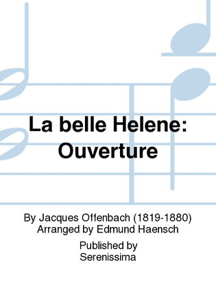 Book cover for Overture for 'La belle Helene'