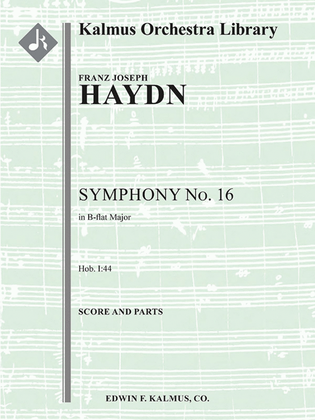 Symphony No. 16 in B-flat (Hob. I:16)