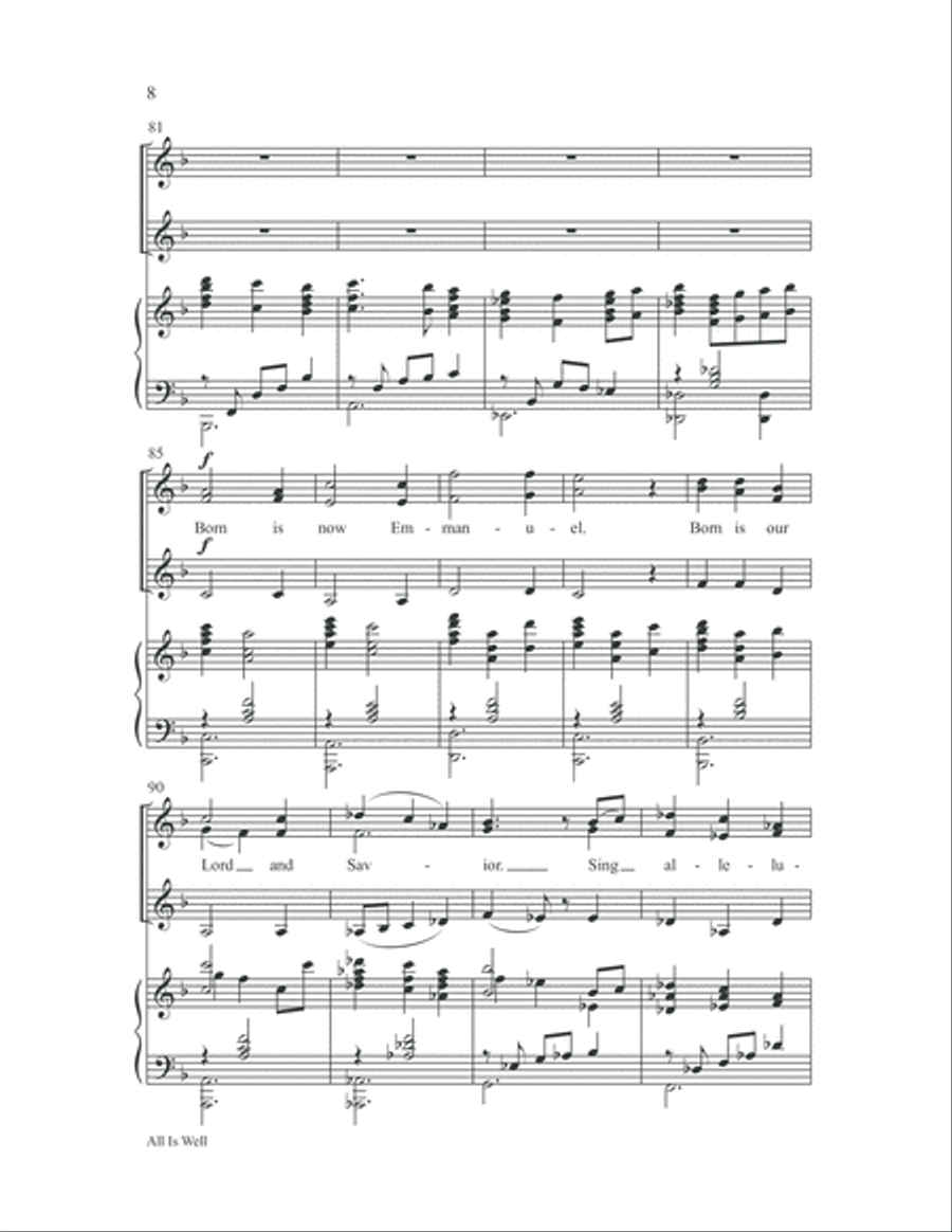 Women in Song 4 Women in Song 4 SSA scores gallery preview page 10