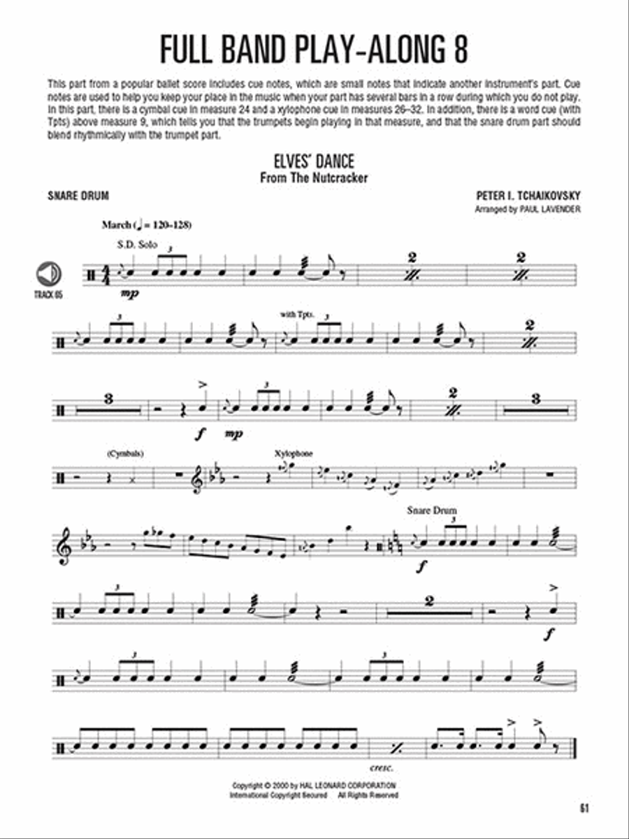 Hal Leonard Snare Drum Method Snare Drum scores gallery preview page 5