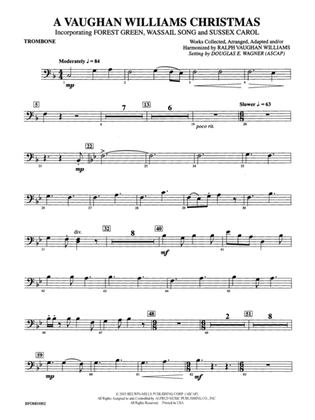 A Vaughan Williams Christmas: 1st Trombone