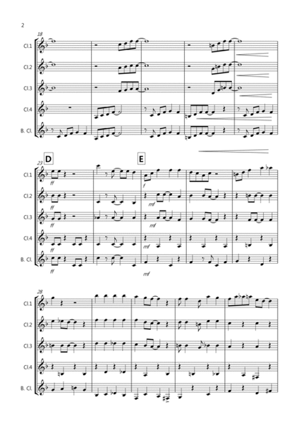 Burnie's Clarinet Quintet Quintet Collection image number null