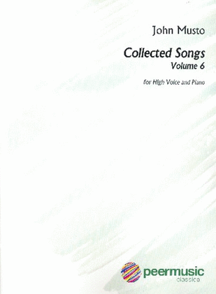Book cover for Collected Songs Vol. 6
