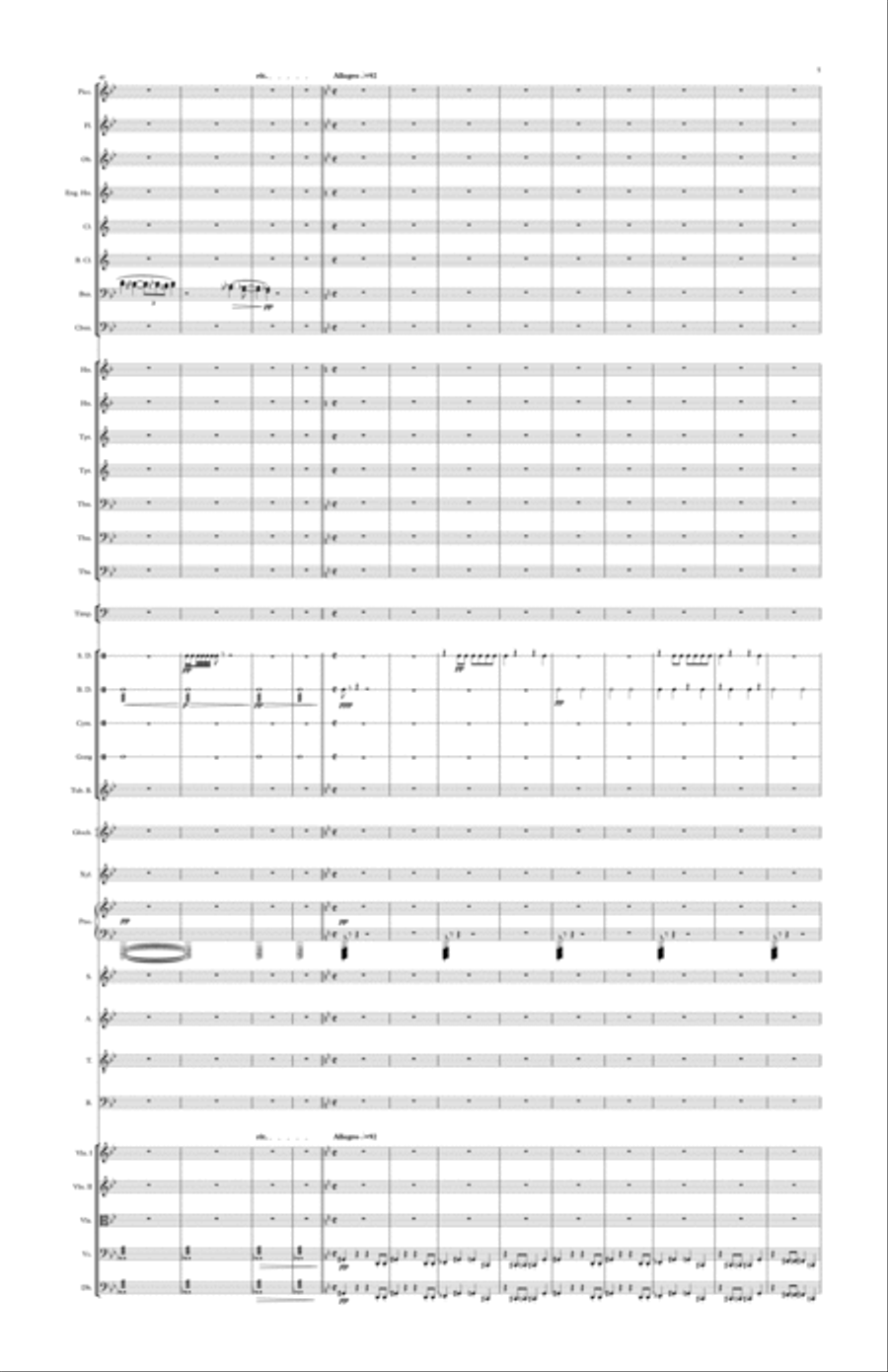 Battle of Vimy Ridge Battle of Vimy Ridge 4-Part scores gallery preview page 5