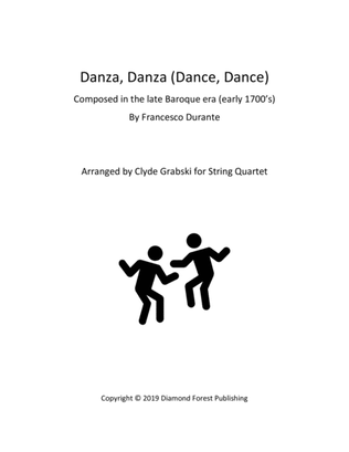 Danza, Danza (Dance, Dance) by Durante (Baroque) - String Quartet - Lively Melody - Intermediate Lev