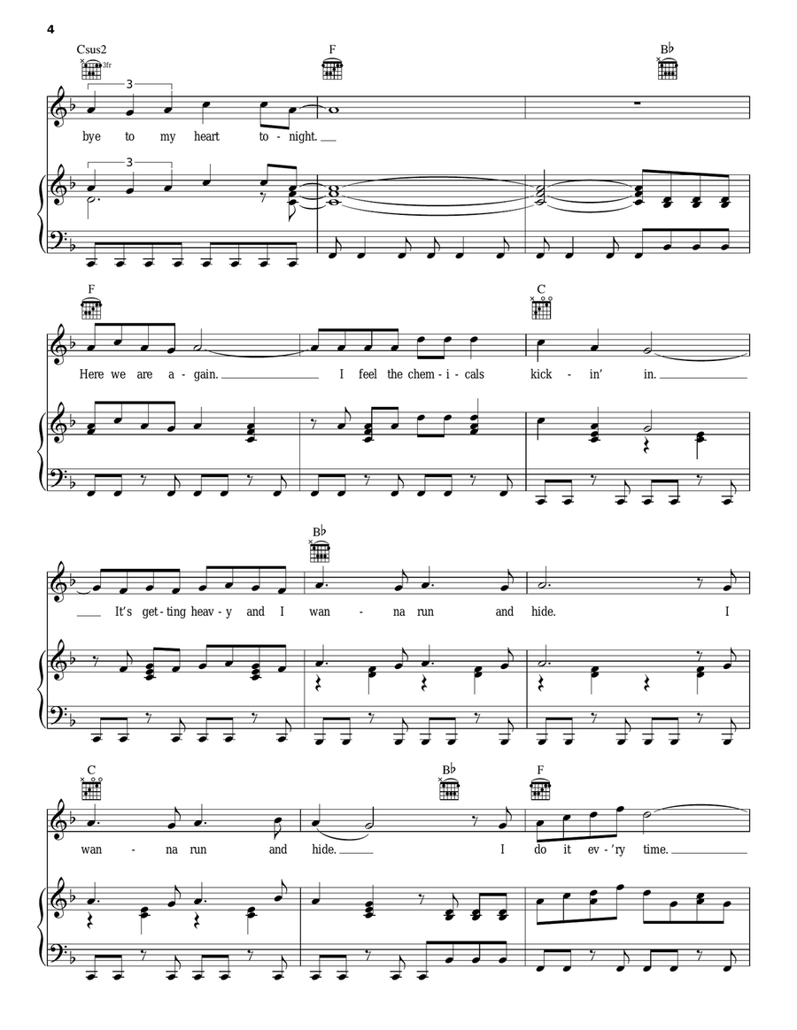 Animal Acoustic Guitar scores gallery preview page 4