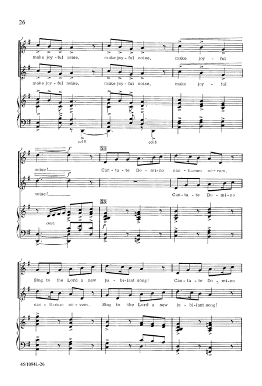 10 Anthems for about 10 Singers Unison Choir scores gallery preview page 27
