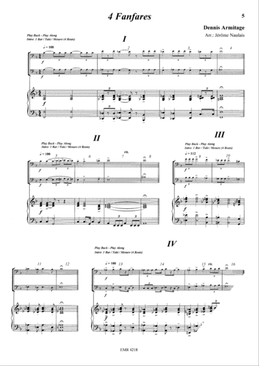Album Volume 8 Trombone Duet scores gallery preview page 4