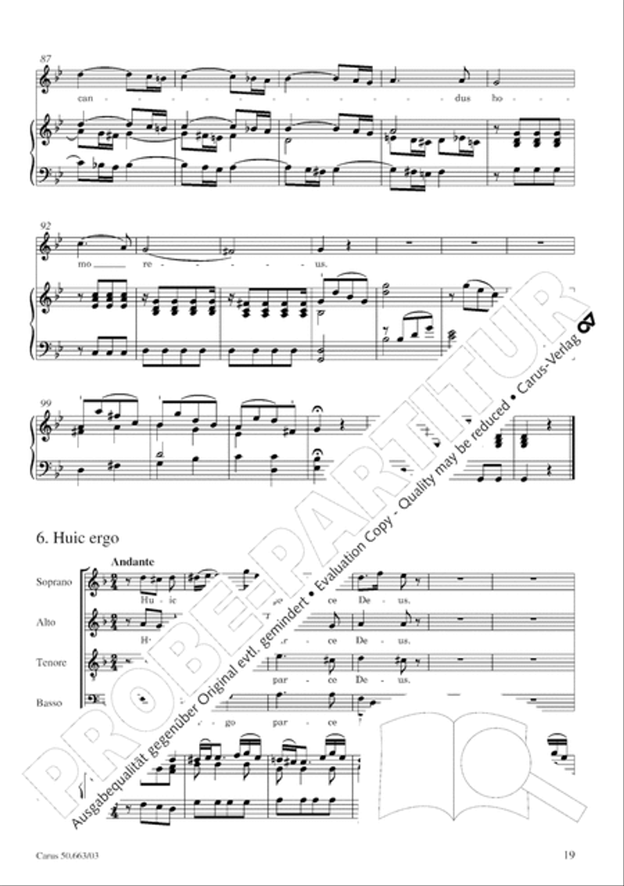Requiem 4-Part scores gallery preview page 20