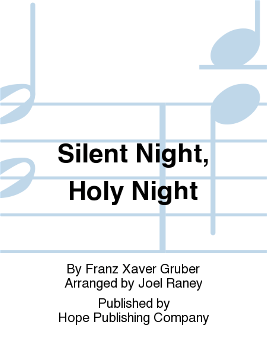 Silent Night, Holy Night Choir scores gallery preview page 1