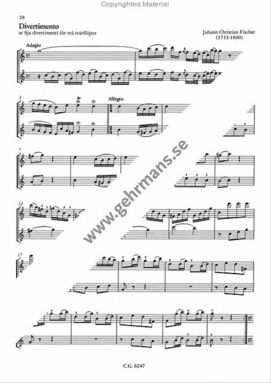 Flojtspel 1 Flute Duet scores gallery preview page 8