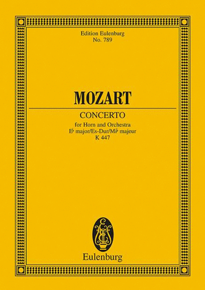 Book cover for Horn Concerto No. 3, K. 447