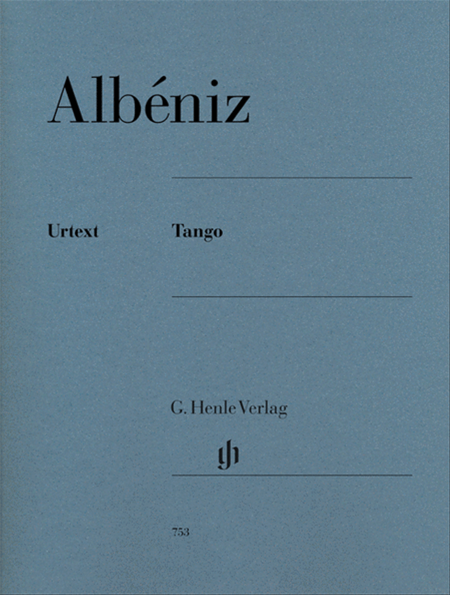 Isaac Albéniz – Tango Piano Solo scores gallery preview page 1