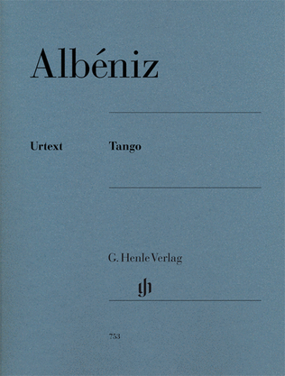 Book cover for Isaac Albéniz – Tango