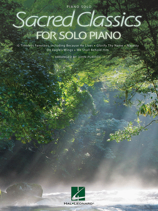 Book cover for Sacred Classics for Solo Piano