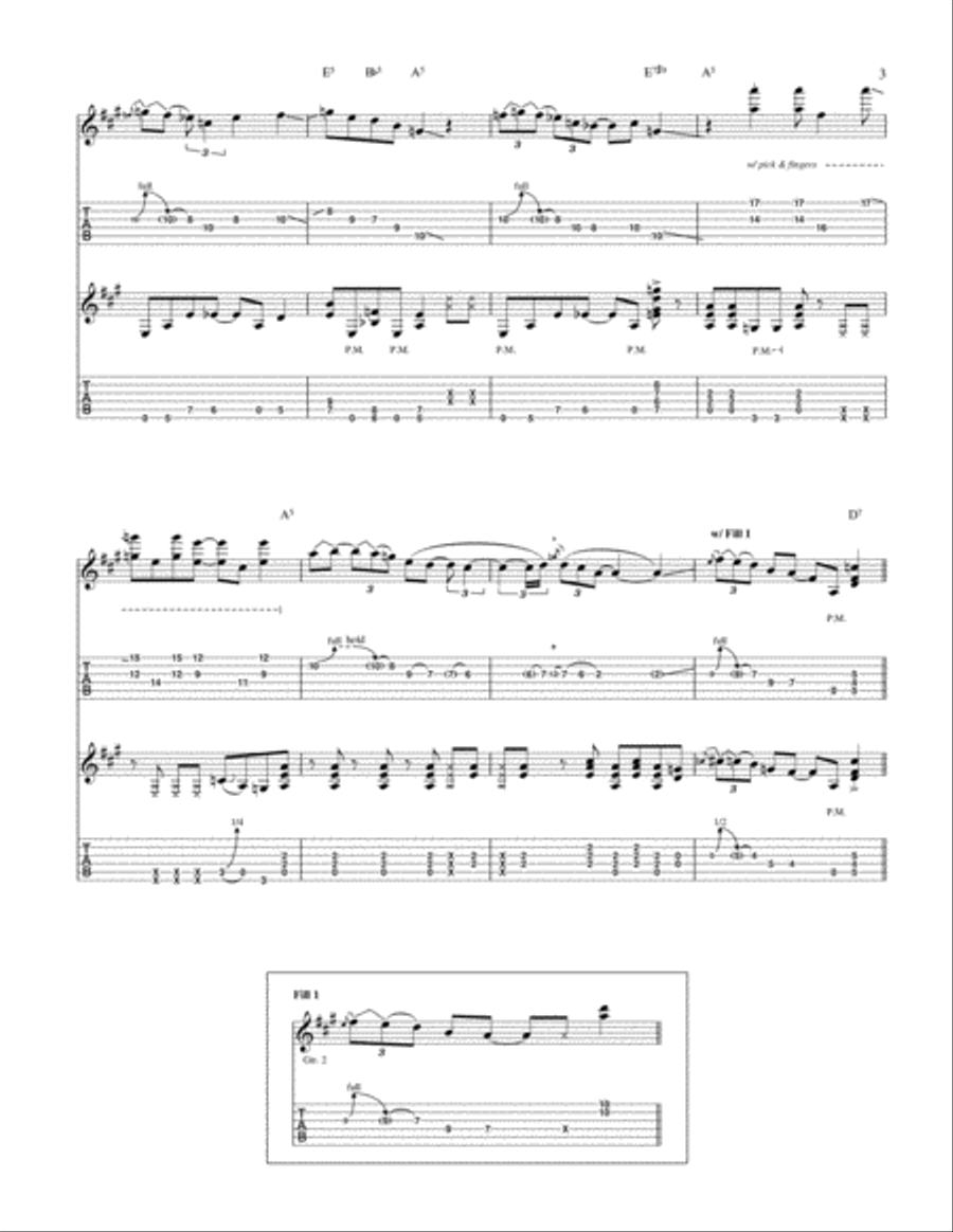 Squeezy Wheezie Electric Guitar scores gallery preview page 3