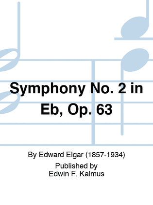 Book cover for Symphony No. 2 in Eb, Op. 63