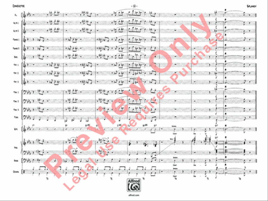 Splanky Jazz Ensemble scores gallery preview page 13