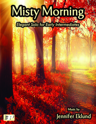 Book cover for Misty Morning (Lyrical Piano Solo)