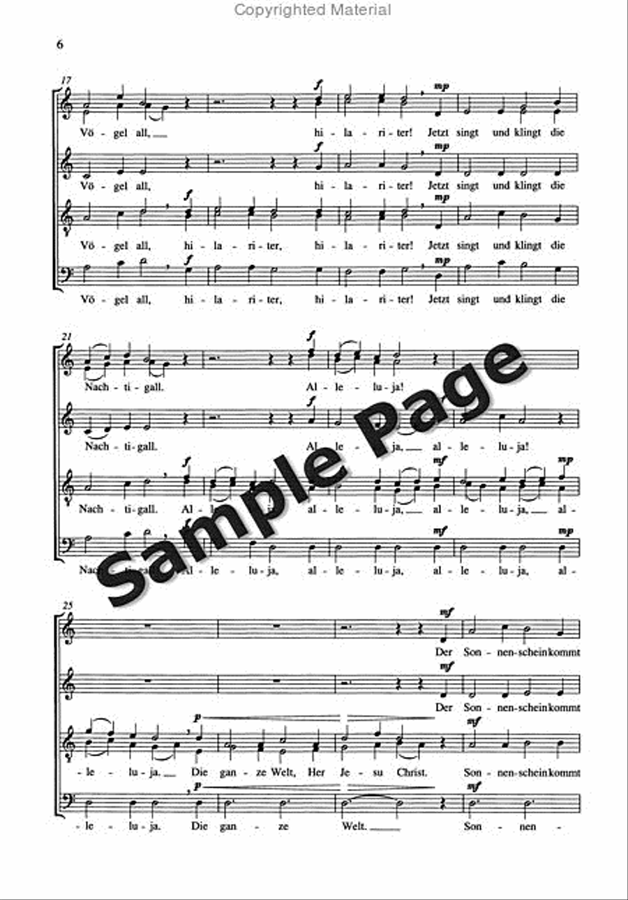 Orff C Am Weihnachtsabend Mixed Choir scores gallery preview page 7
