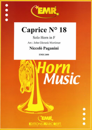 Book cover for Caprice No. 18