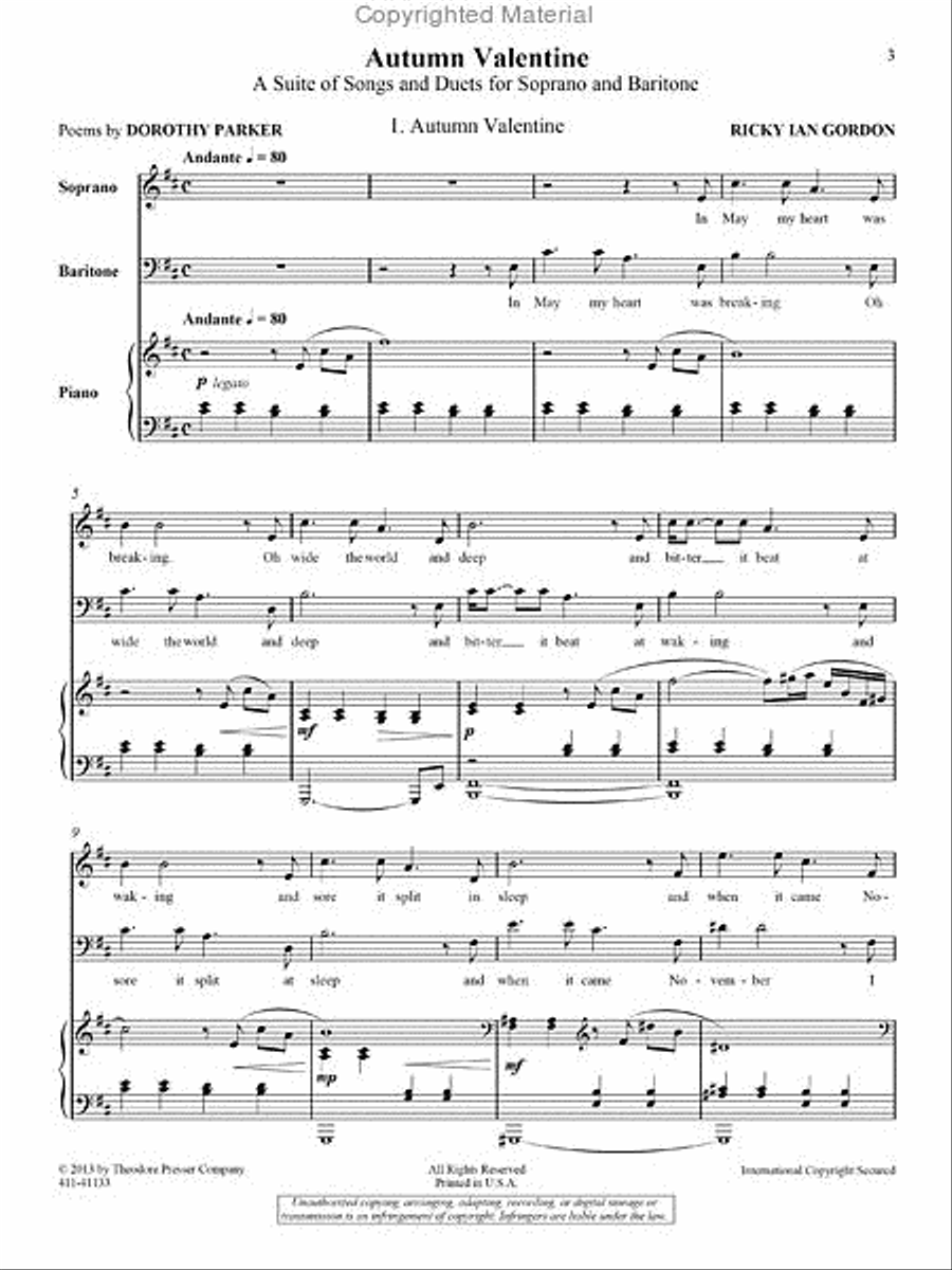Autumn Valentine Autumn Valentine Chamber Music scores gallery preview page 2