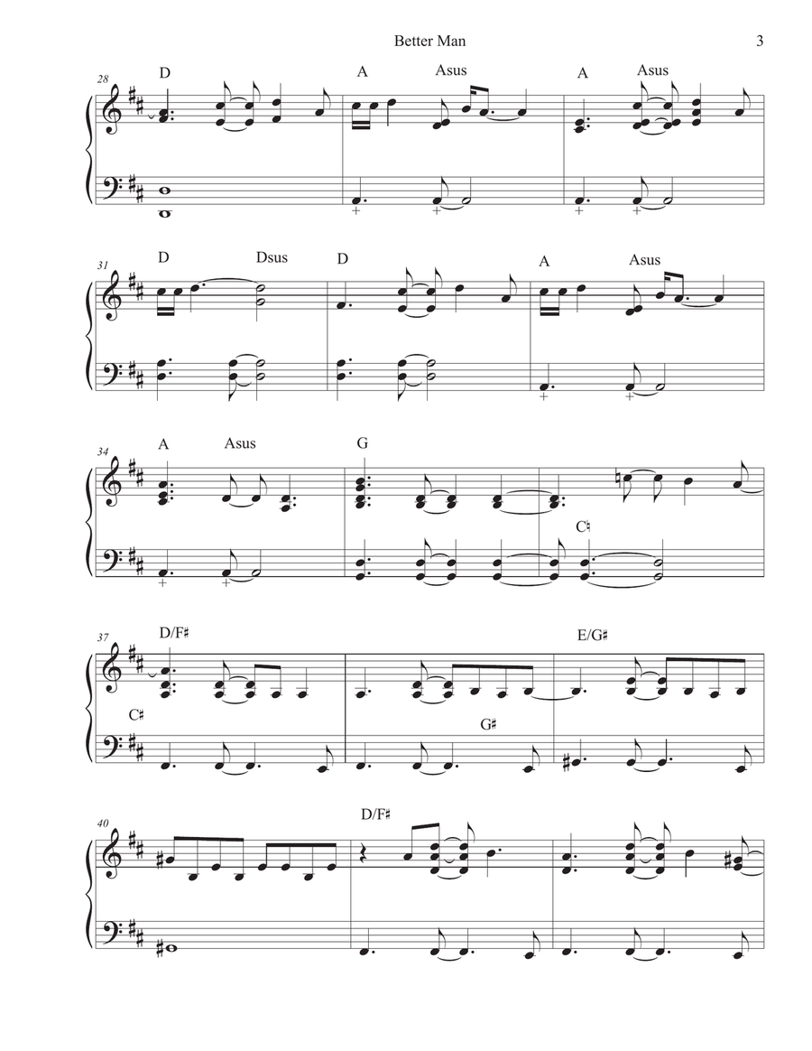 Better Man Harp scores gallery preview page 3