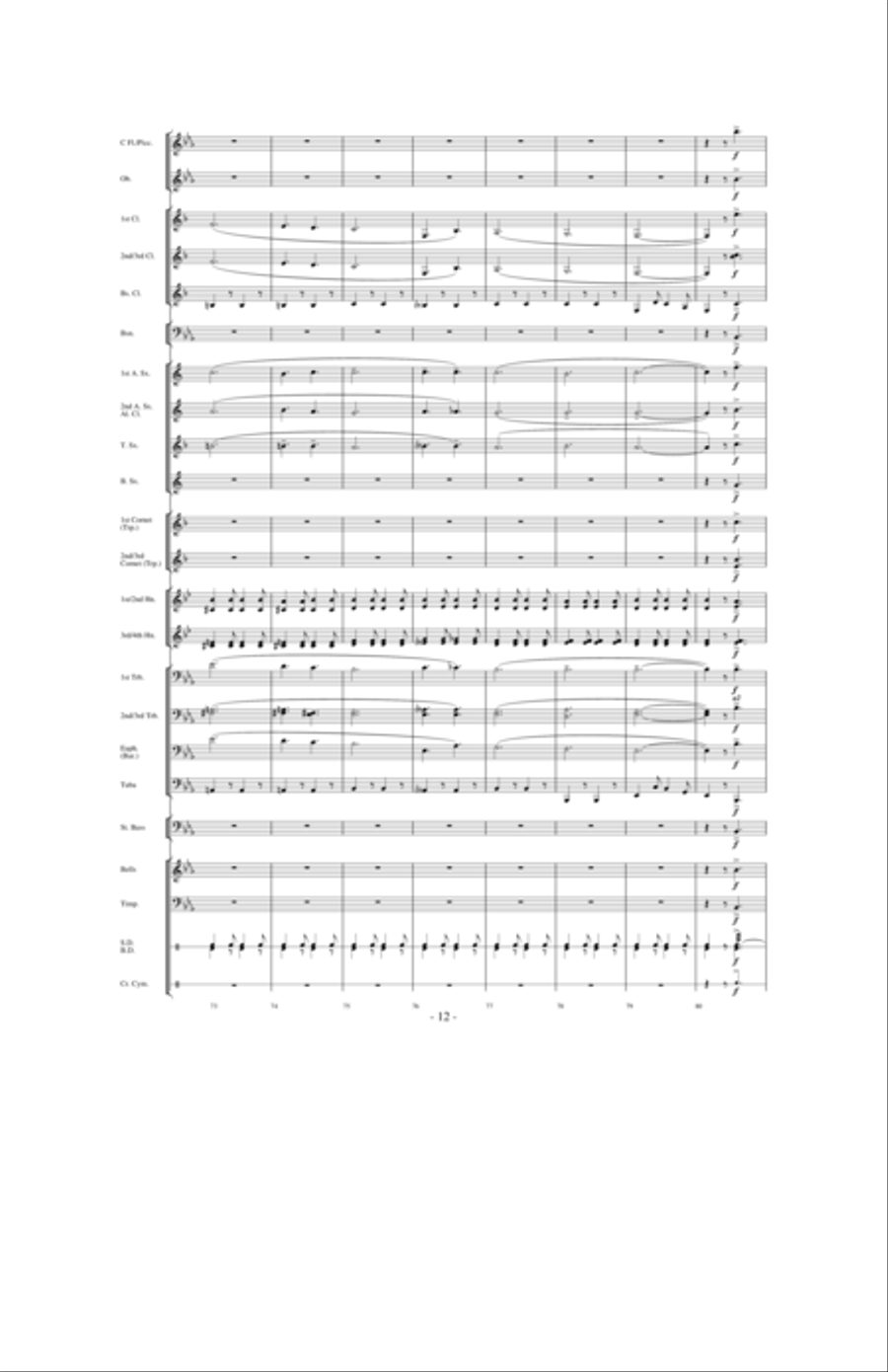 Our Director Concert Band scores gallery preview page 11