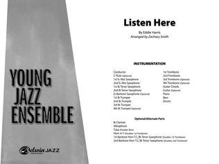 Book cover for Listen Here: Score