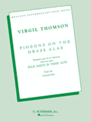 Book cover for Pigeons on the Grass Alas (from 4 Saints in 3 Acts)