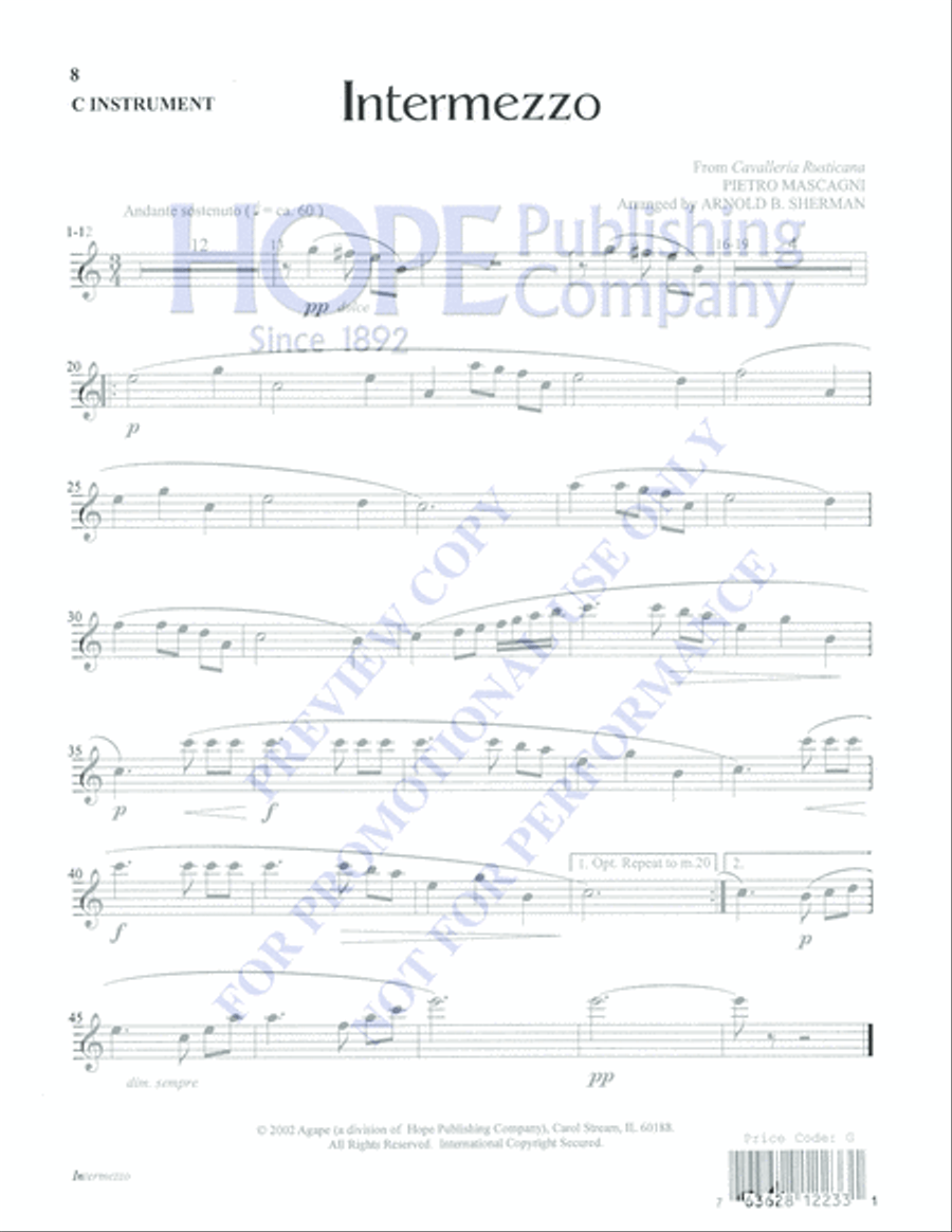 Intermezzo Intermezzo 5-Octaves scores gallery preview page 8