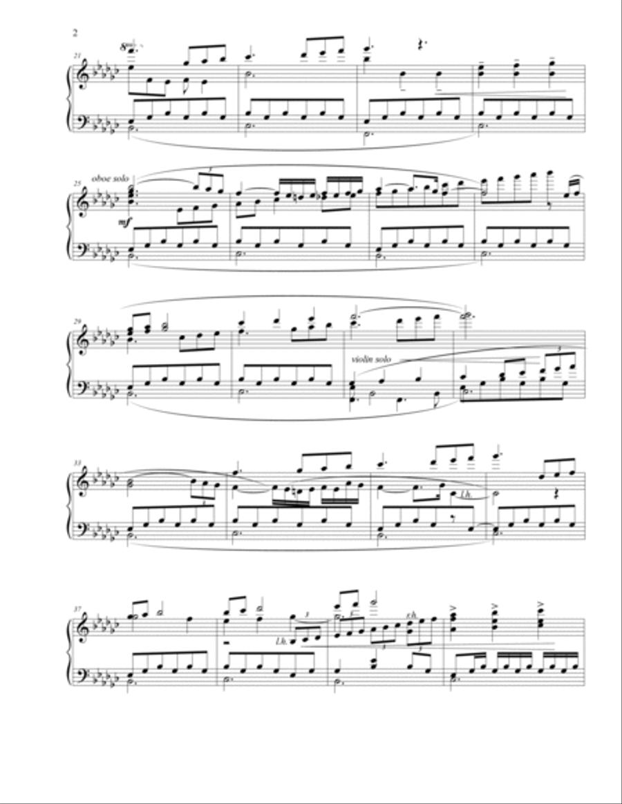 Death Piano Solo scores gallery preview page 2