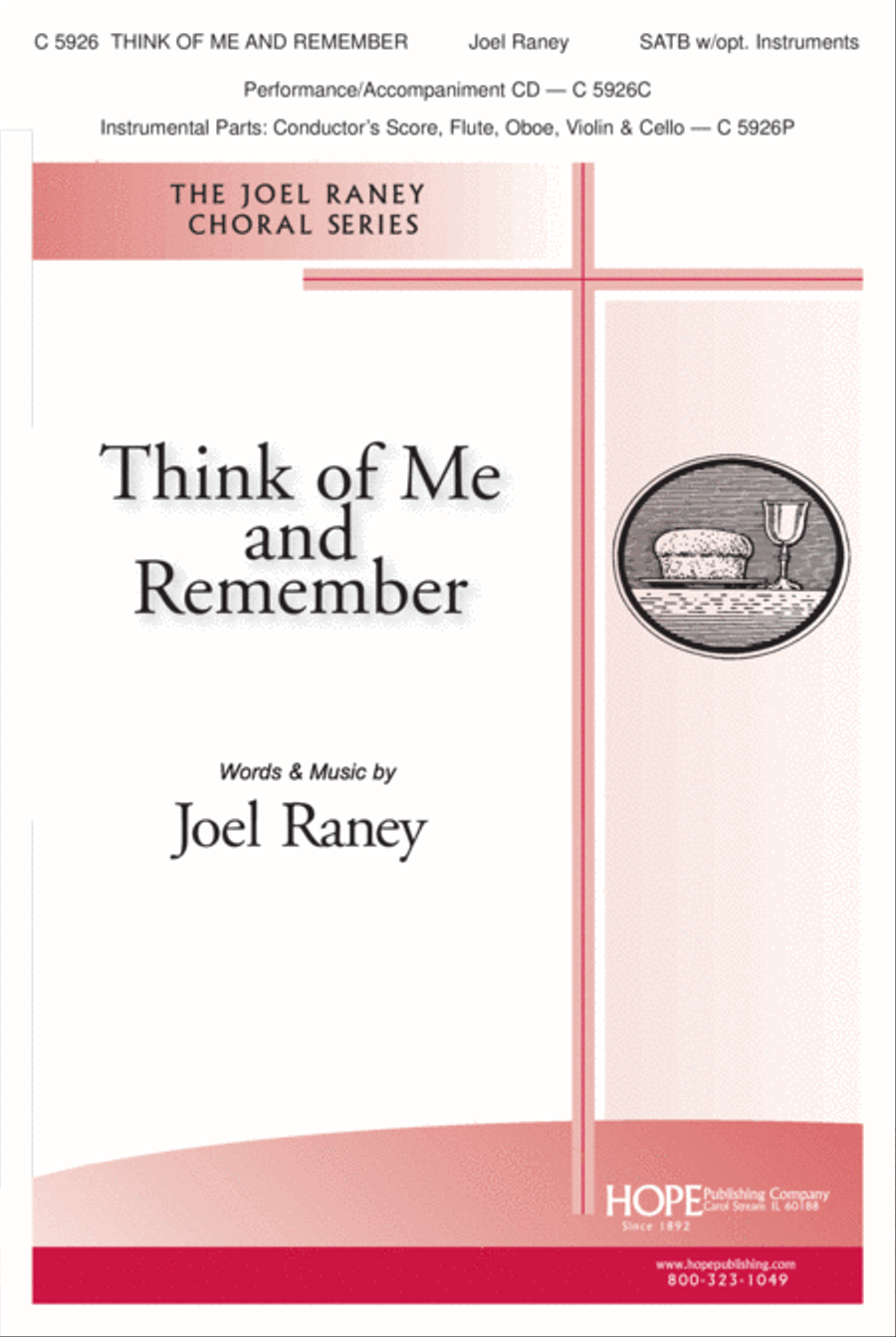 Think of Me and Remember 4-Part scores gallery preview page 2