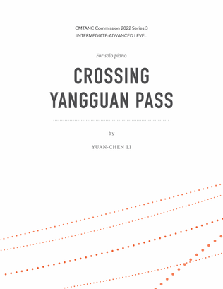 Crossing Yangguang Pass for solo piano
