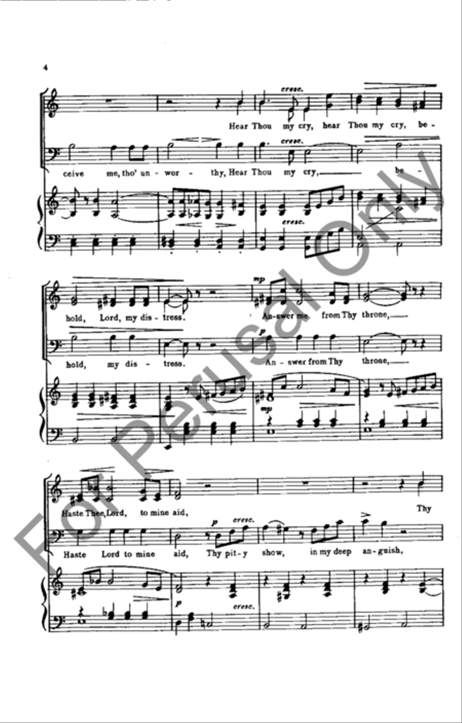 O Divine Redeemer O Divine Redeemer 3-Part scores gallery preview page 3