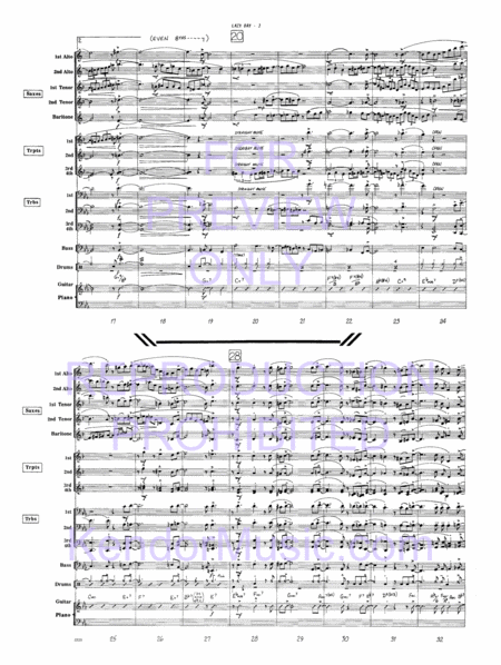 Lazy Day (Full Score)