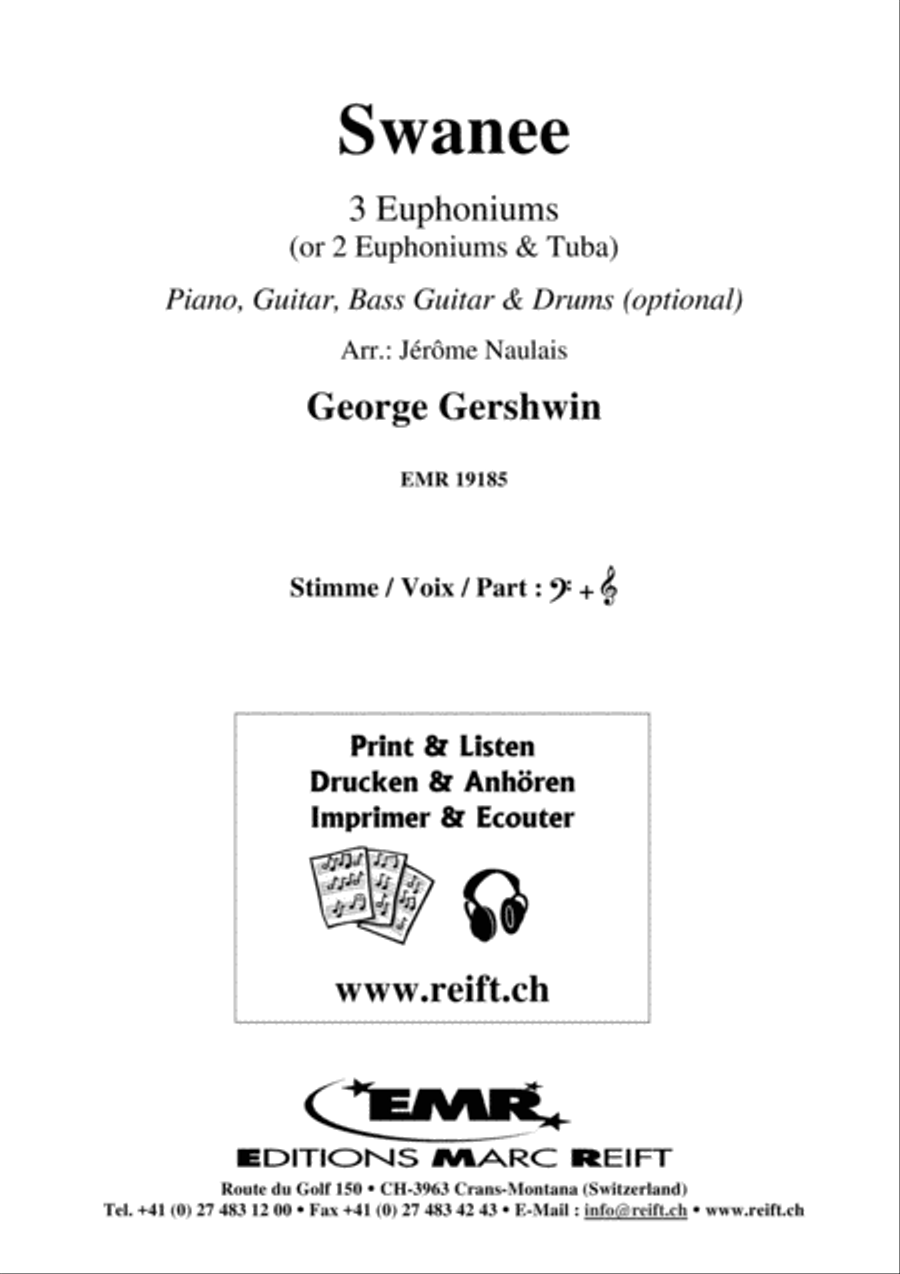 Swanee Euphonium Trio scores gallery preview page 2