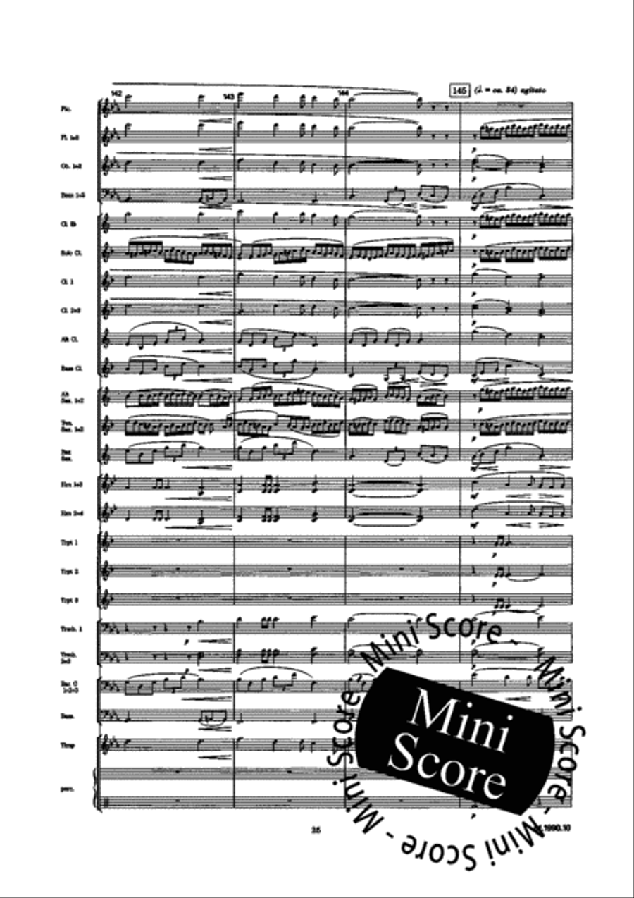 Wald Sinfonie Concert Band scores gallery preview page 33